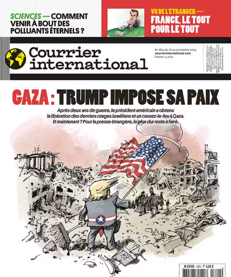 Courrier International - Click to enlarge picture.