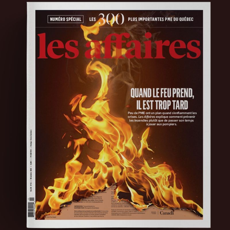 Les affaires - Click to enlarge picture.