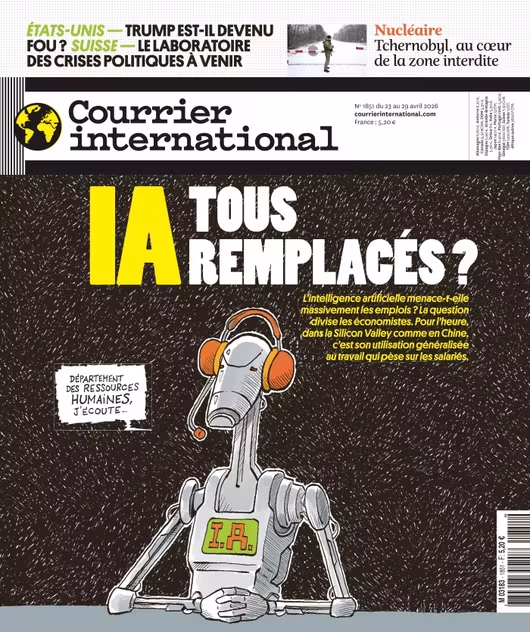 Courrier International - Click to enlarge picture.