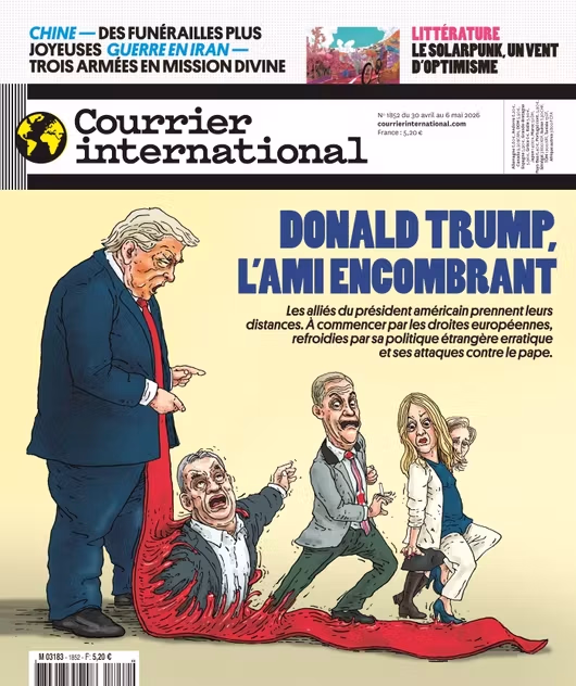 Courrier International - Click to enlarge picture.