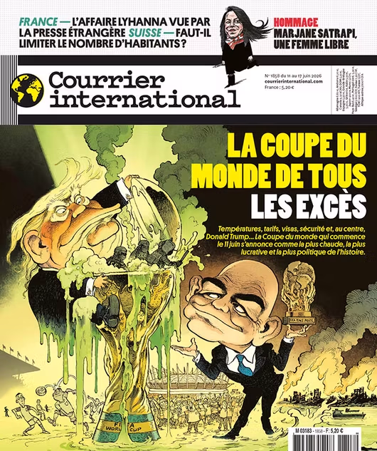 Courrier International - Click to enlarge picture.