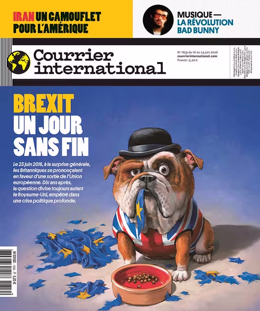 Courrier International - Click to enlarge picture.