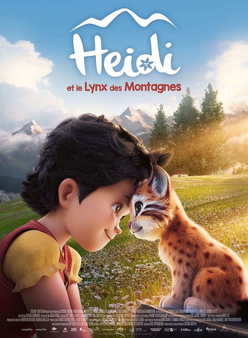 Heidi et le lynx des montagnes - Click to enlarge picture.