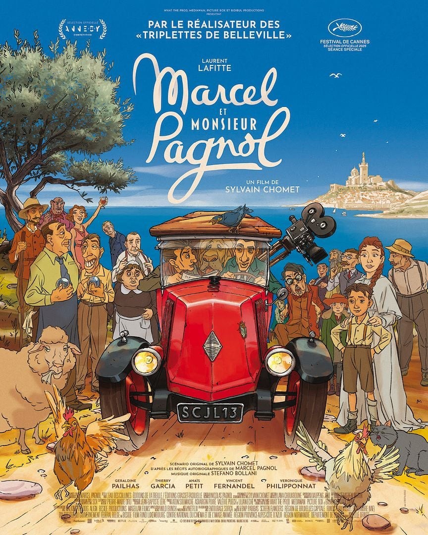 Marcel et Monsieur Pagnol - Click to enlarge picture.
