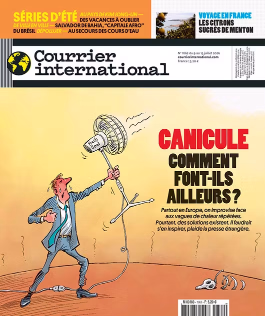 Courrier International - Click to enlarge picture.