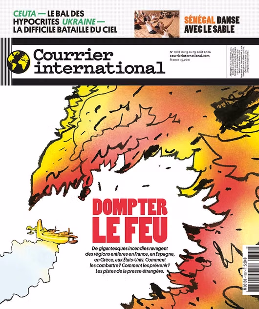 Courrier International - Click to enlarge picture.