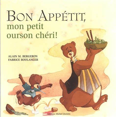 Bon appétit, mon petit ourson chéri! - Click to enlarge picture.