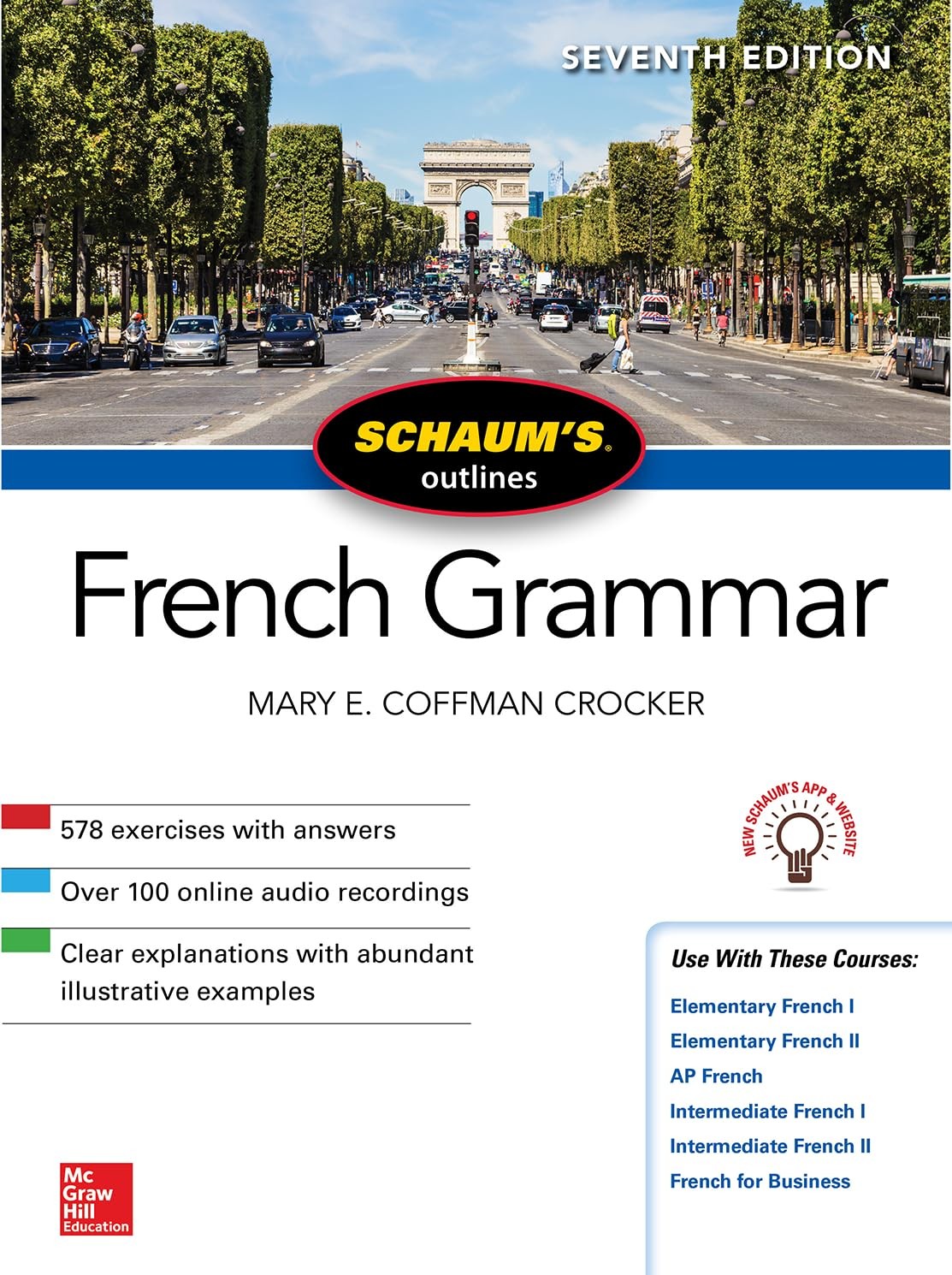 Schaum's Outline of French Grammar, Seventh Edition - Click to enlarge picture.